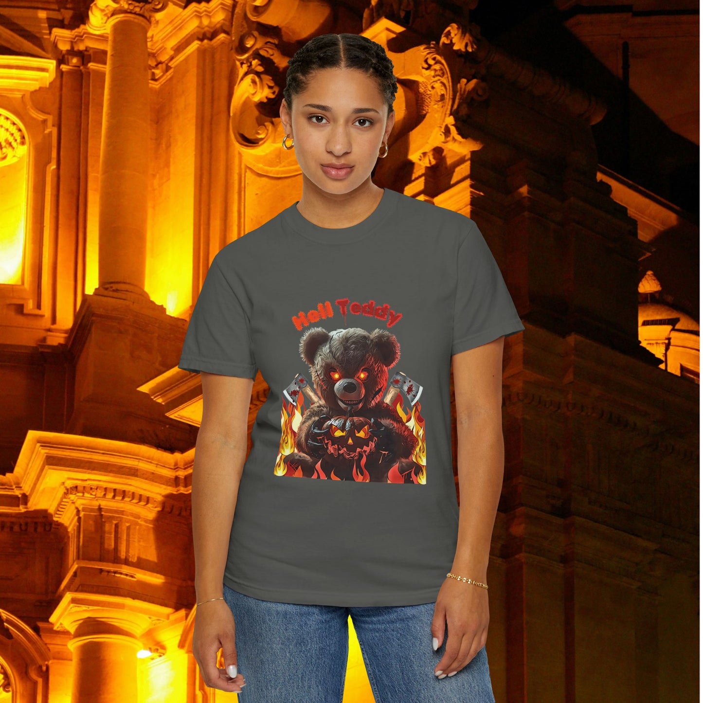 Hell Teddy Halloween T-Shirt