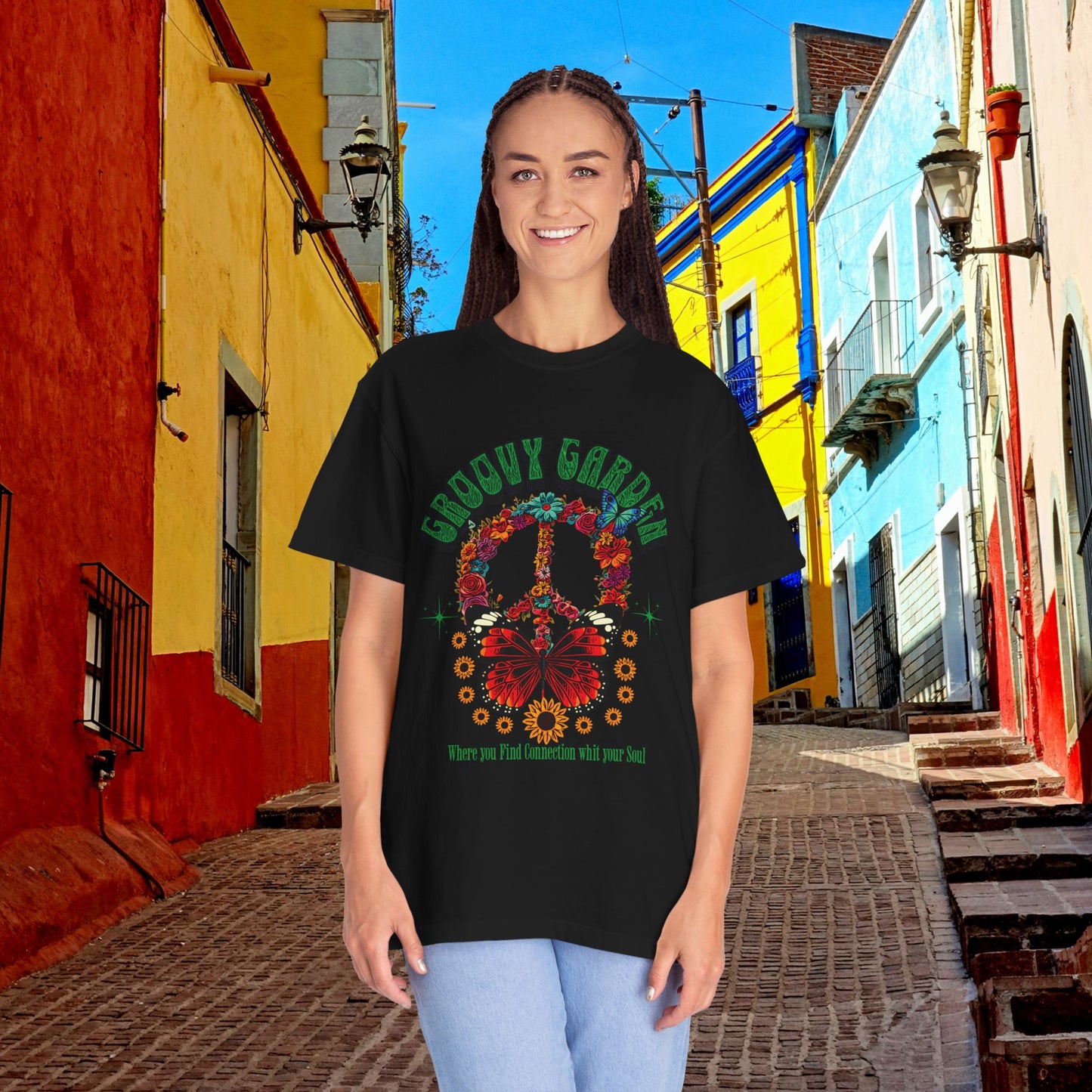 Nature Lover  Groovy Garden T-shirt