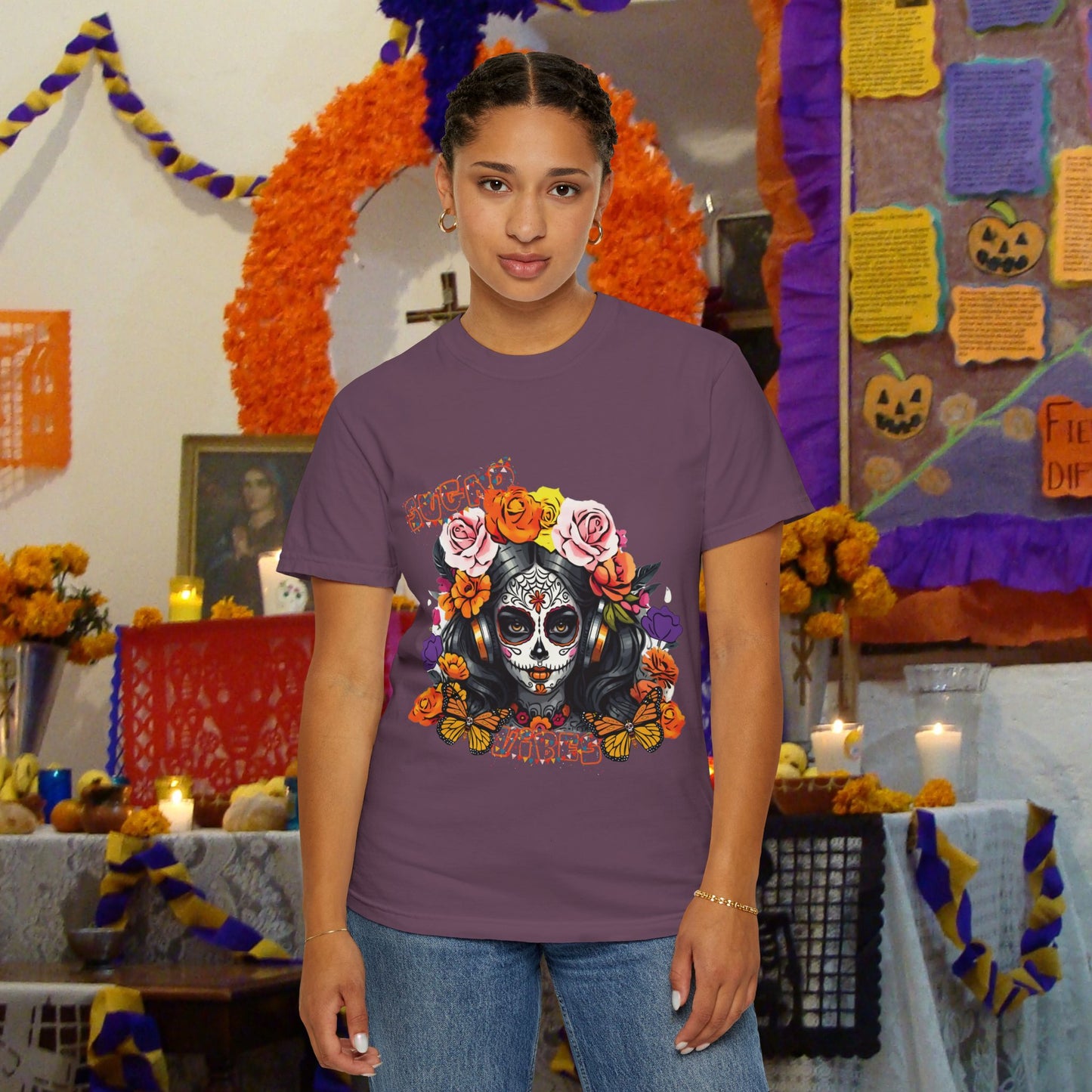 Day of the Dead Sugar Vibes T-shirt