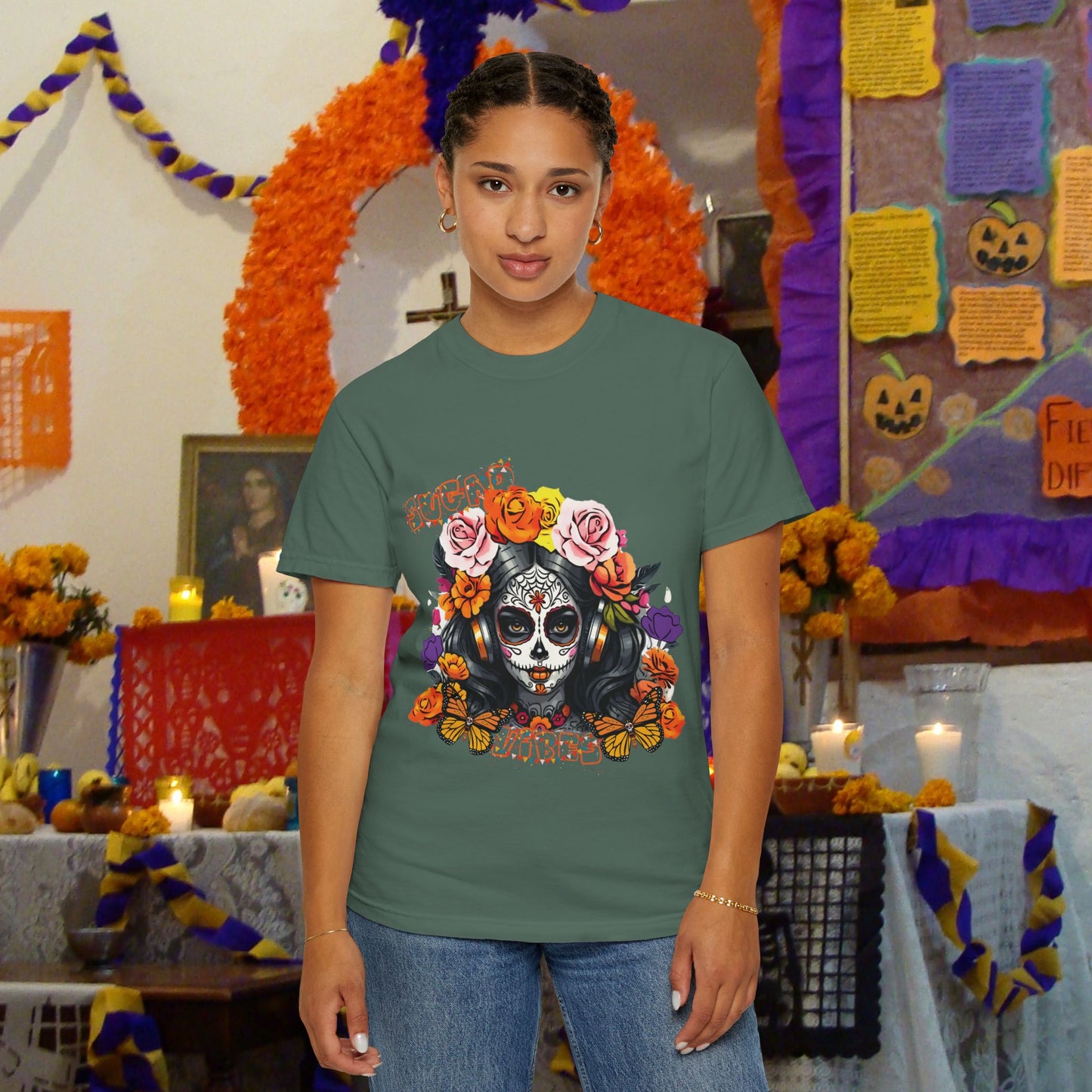 Day of the Dead Sugar Vibes T-shirt