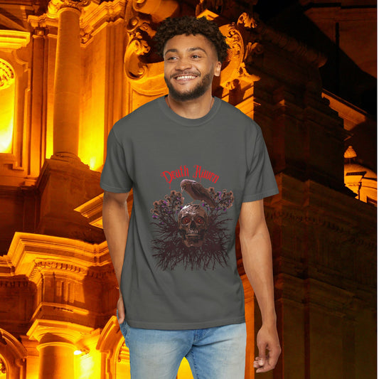 Death Raven Unisex T-shirt - Halloween Design