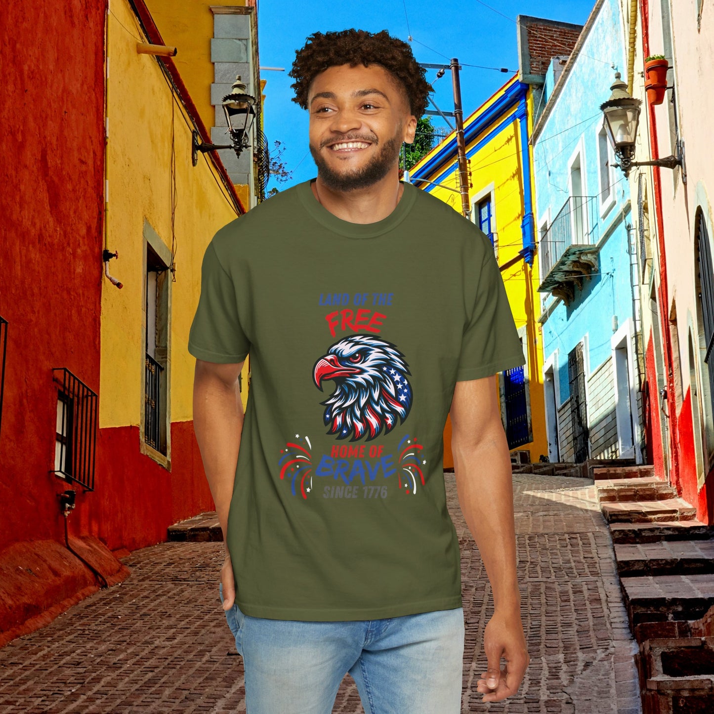 Cool and Comfortable T-shirt perfect for the 4th of July