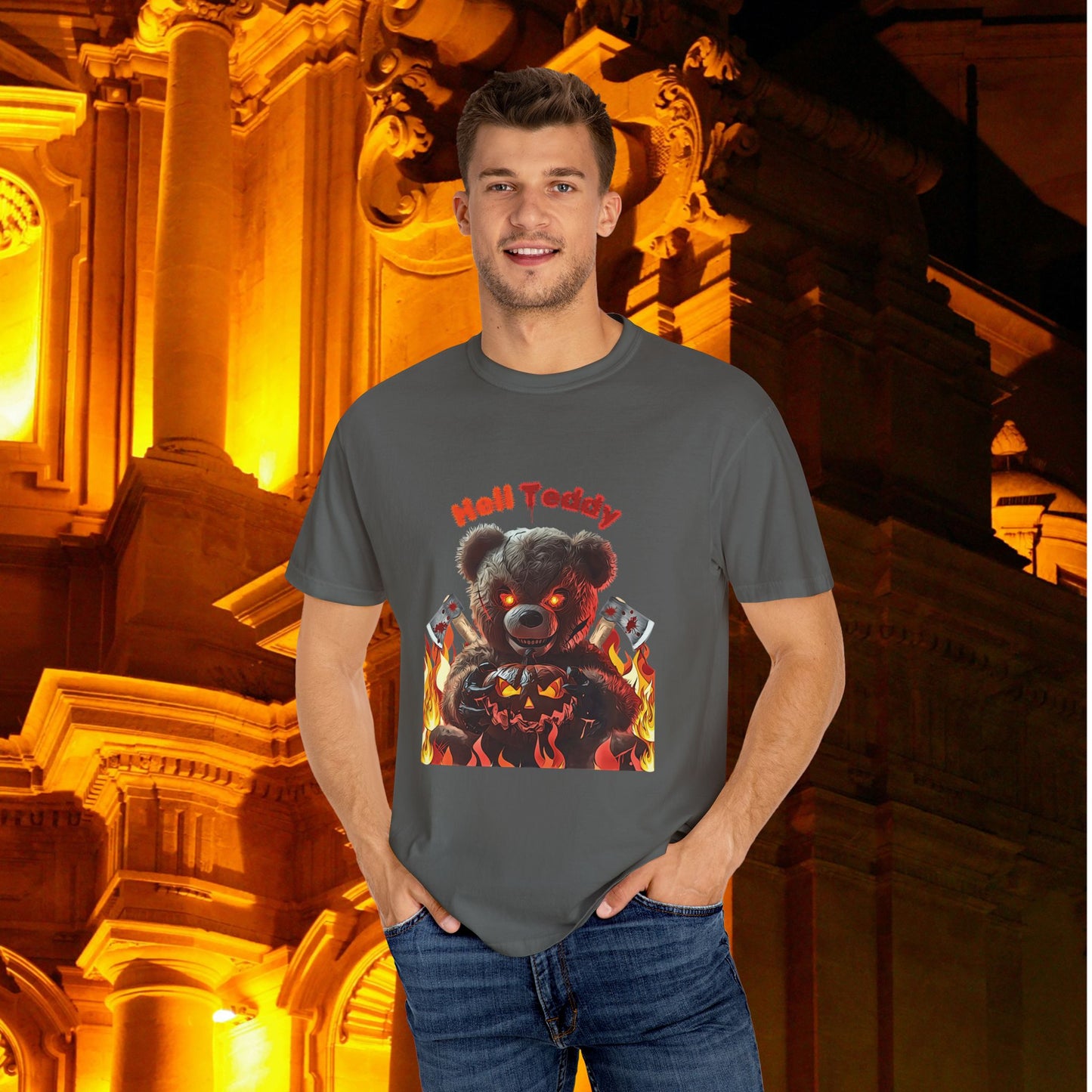 Hell Teddy Halloween T-Shirt