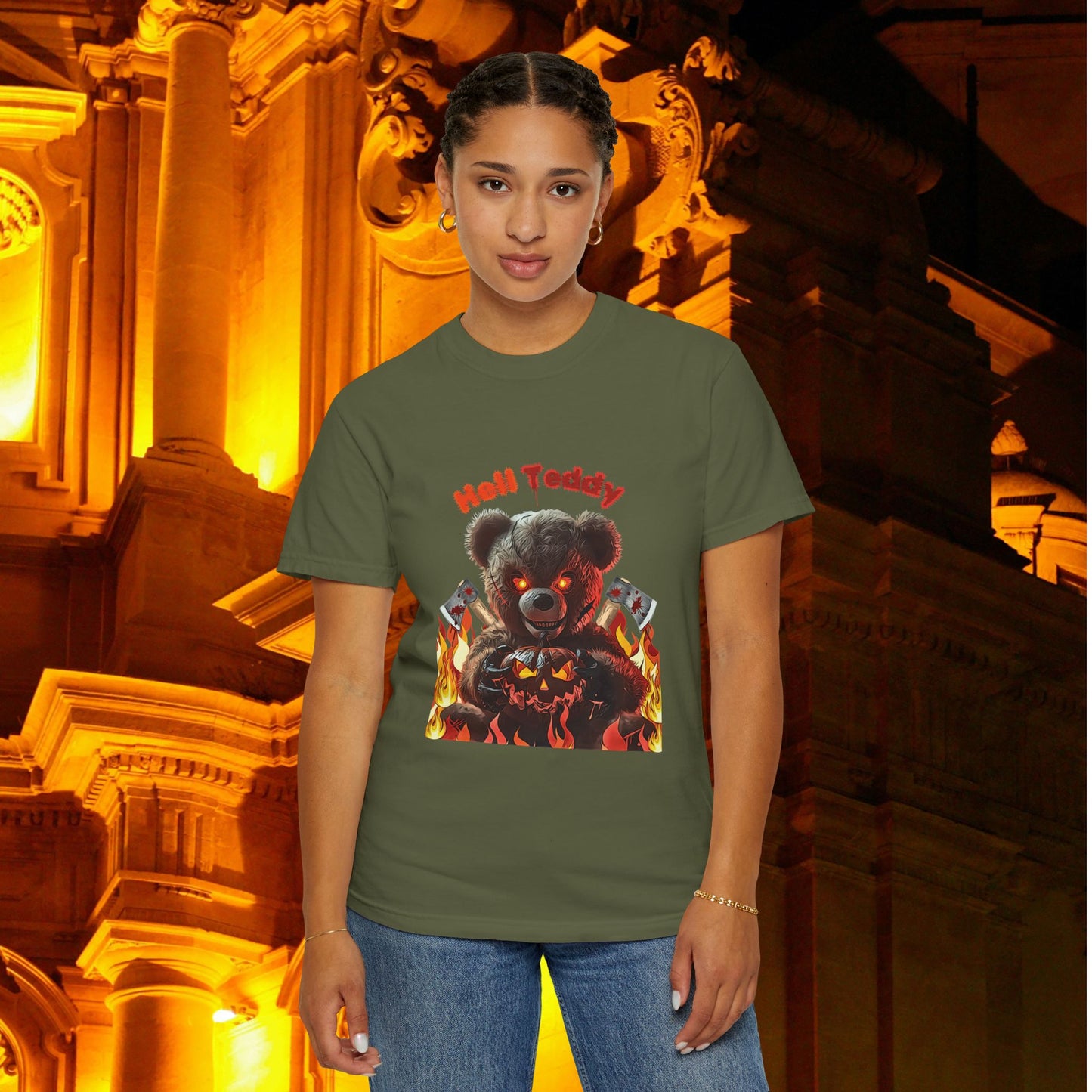 Hell Teddy Halloween T-Shirt