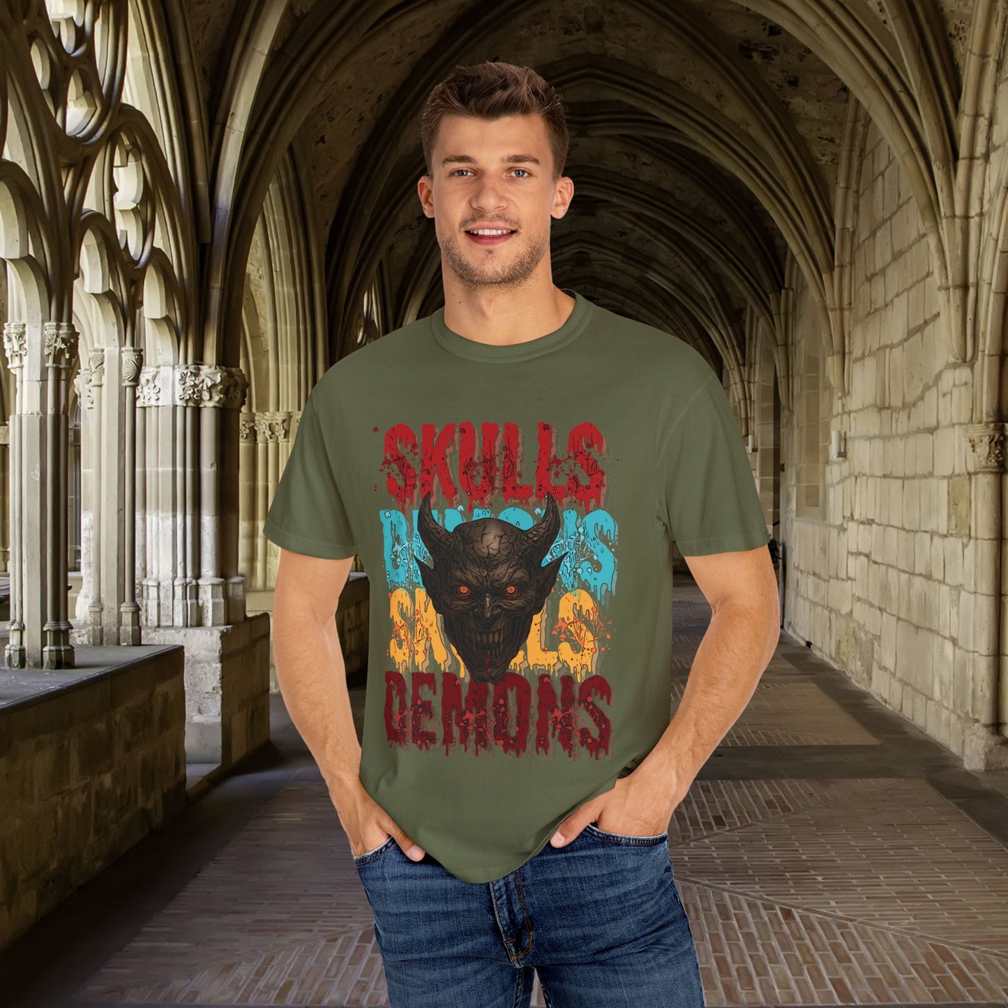 Halloween Skull Demons T-Shirt