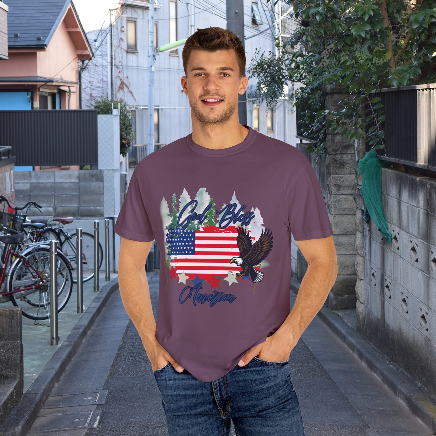 Cool and Comfortable T-shirt perfect for the 4th of July