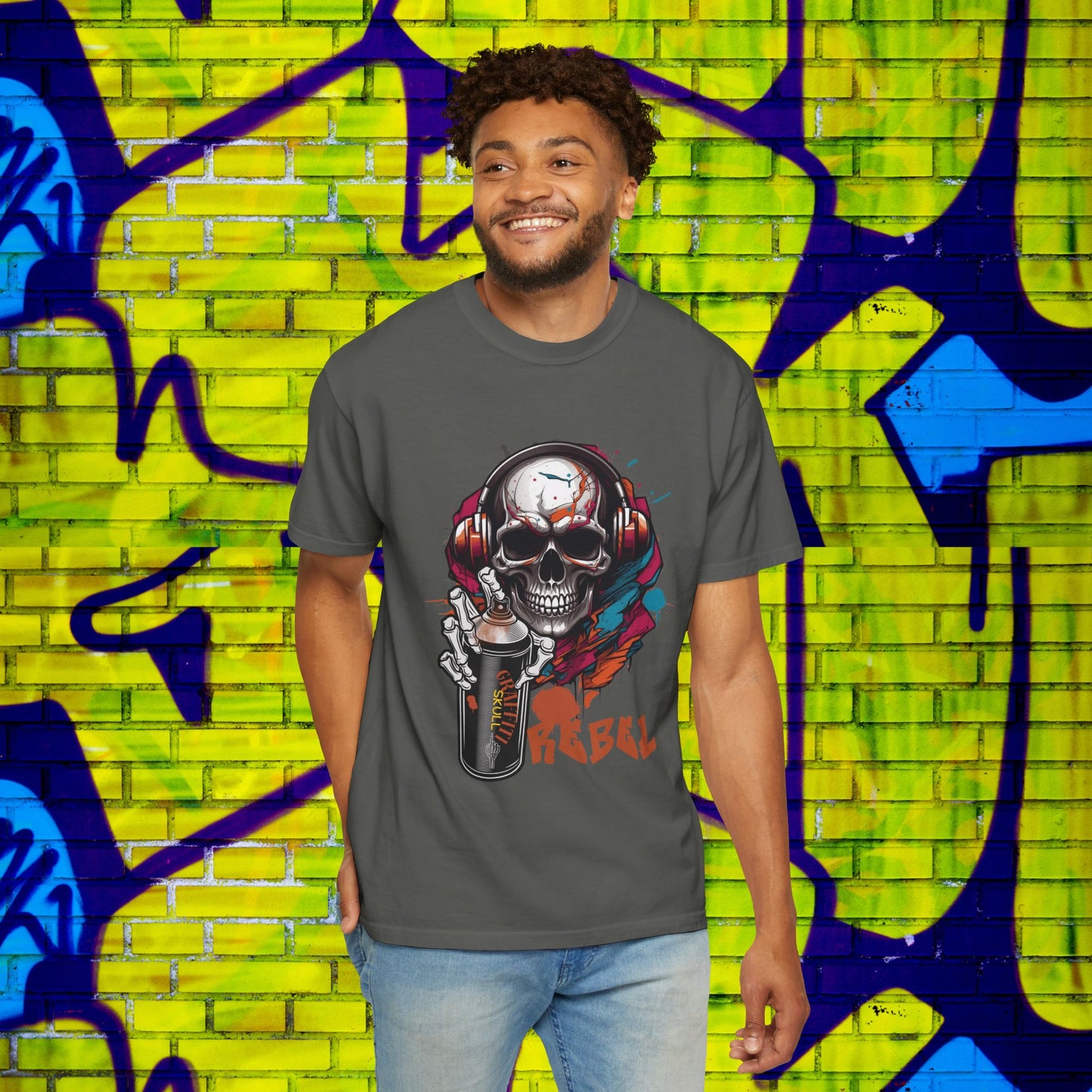 Graffiti Skull T-shirt