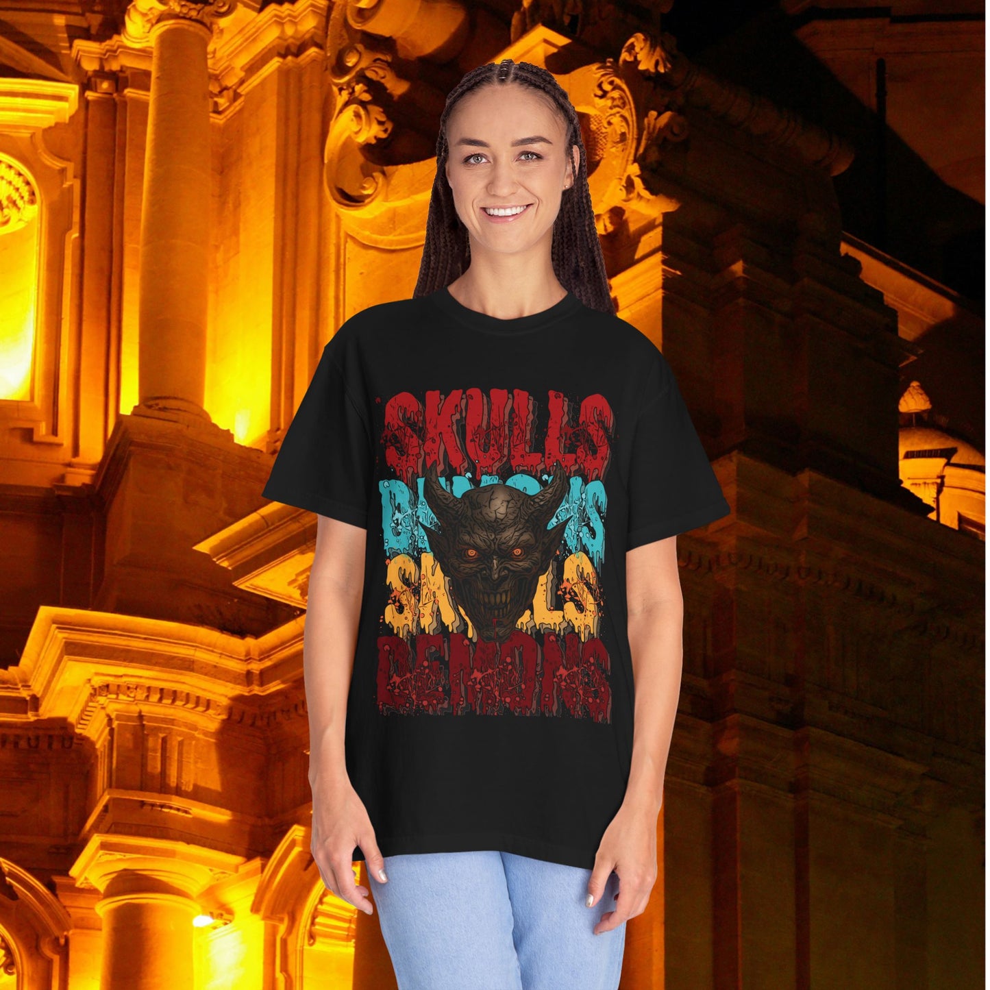 Halloween Skull Demons T-Shirt