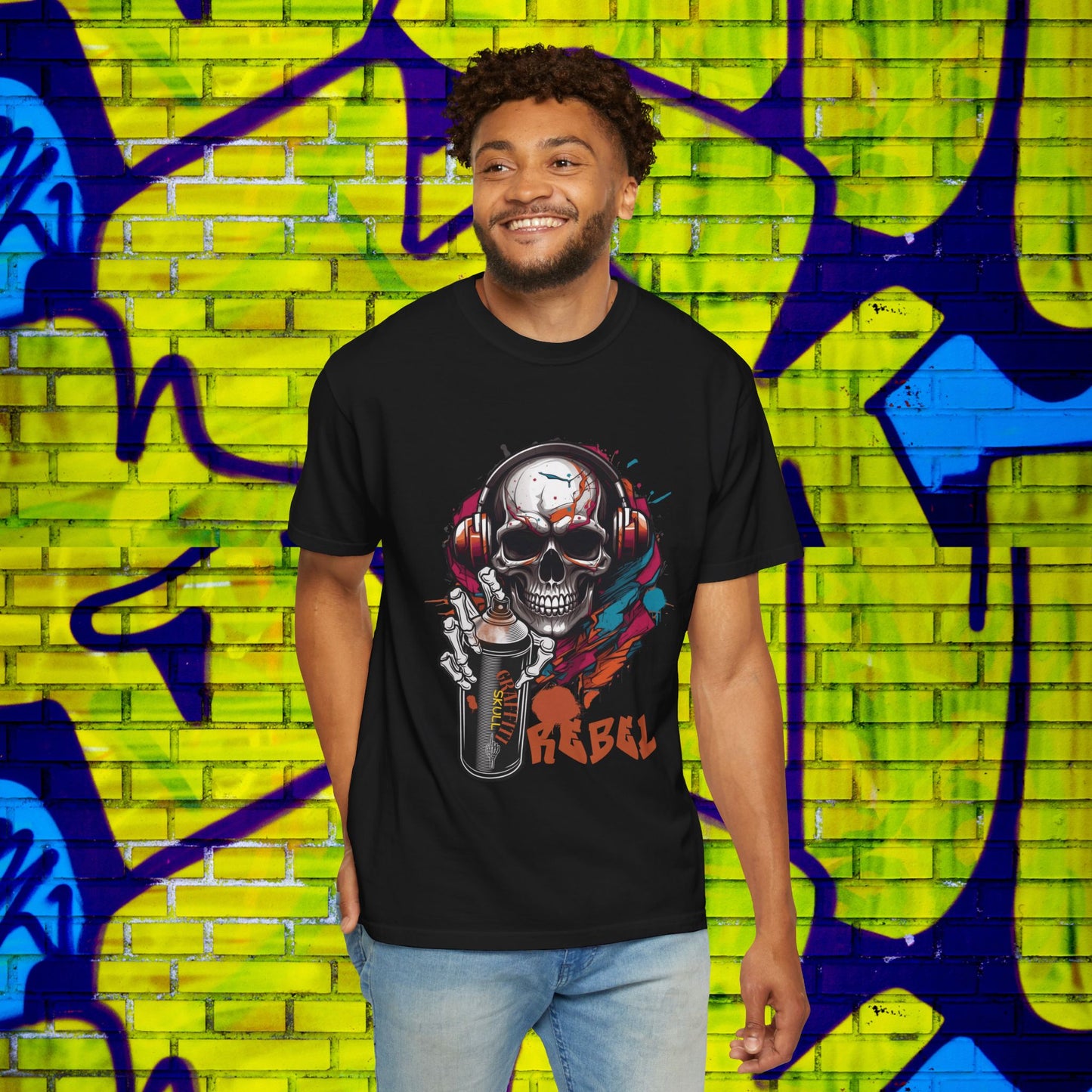 Graffiti Skull T-shirt