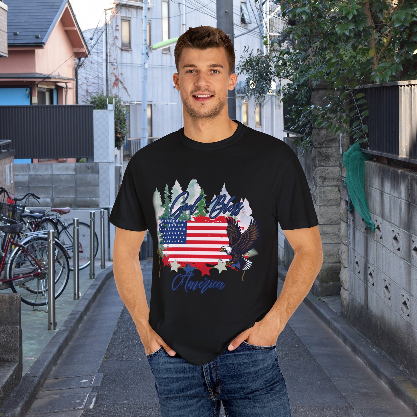 Cool and Comfortable T-shirt perfect for the 4th of July