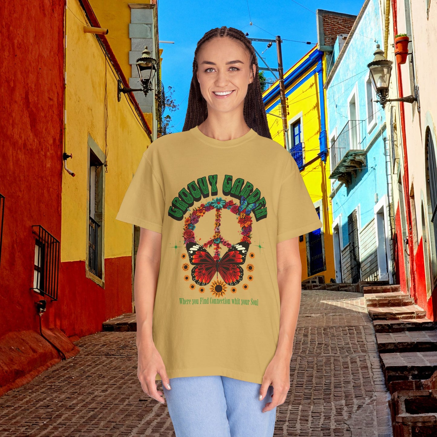 Nature Lover  Groovy Garden T-shirt