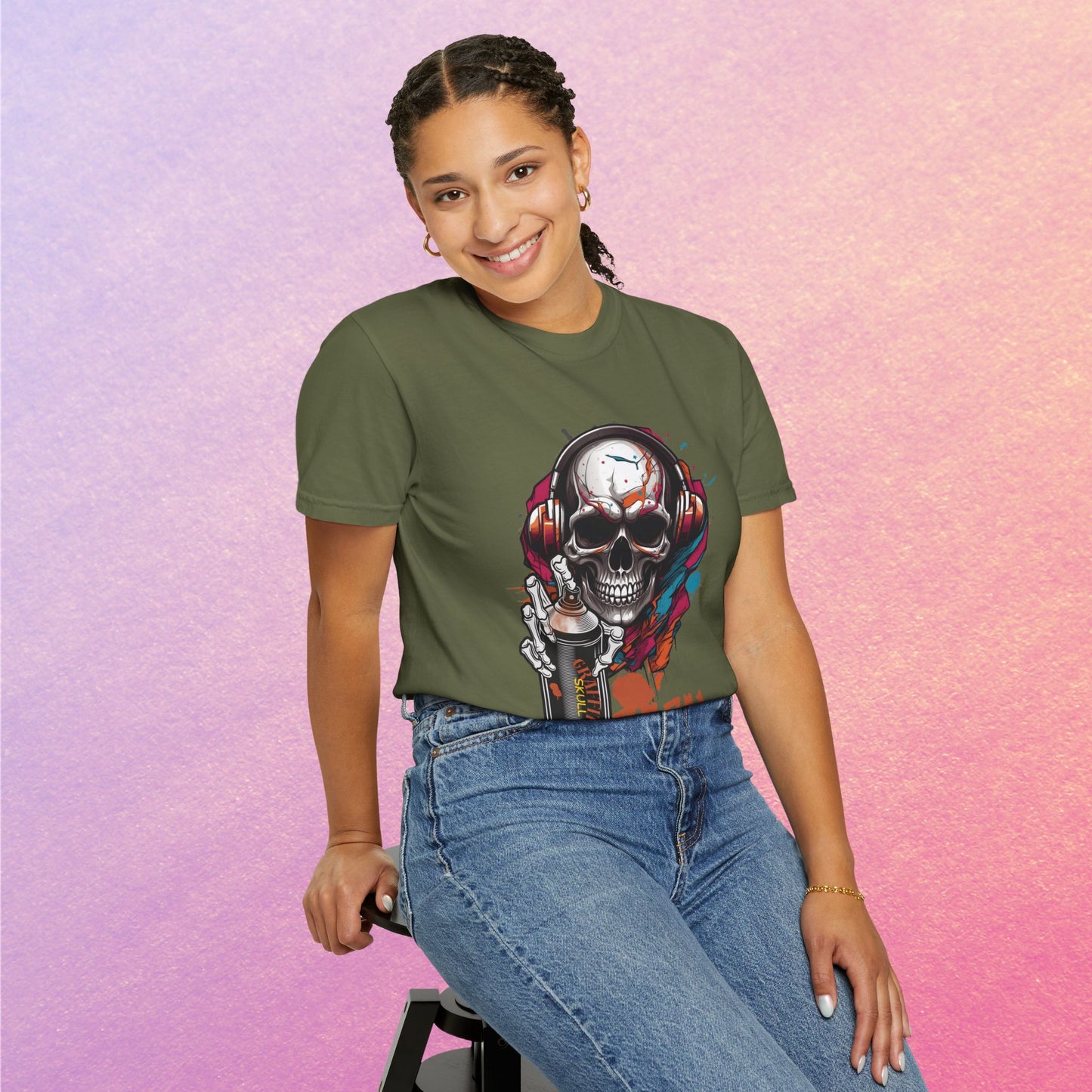 Graffiti Skull T-shirt