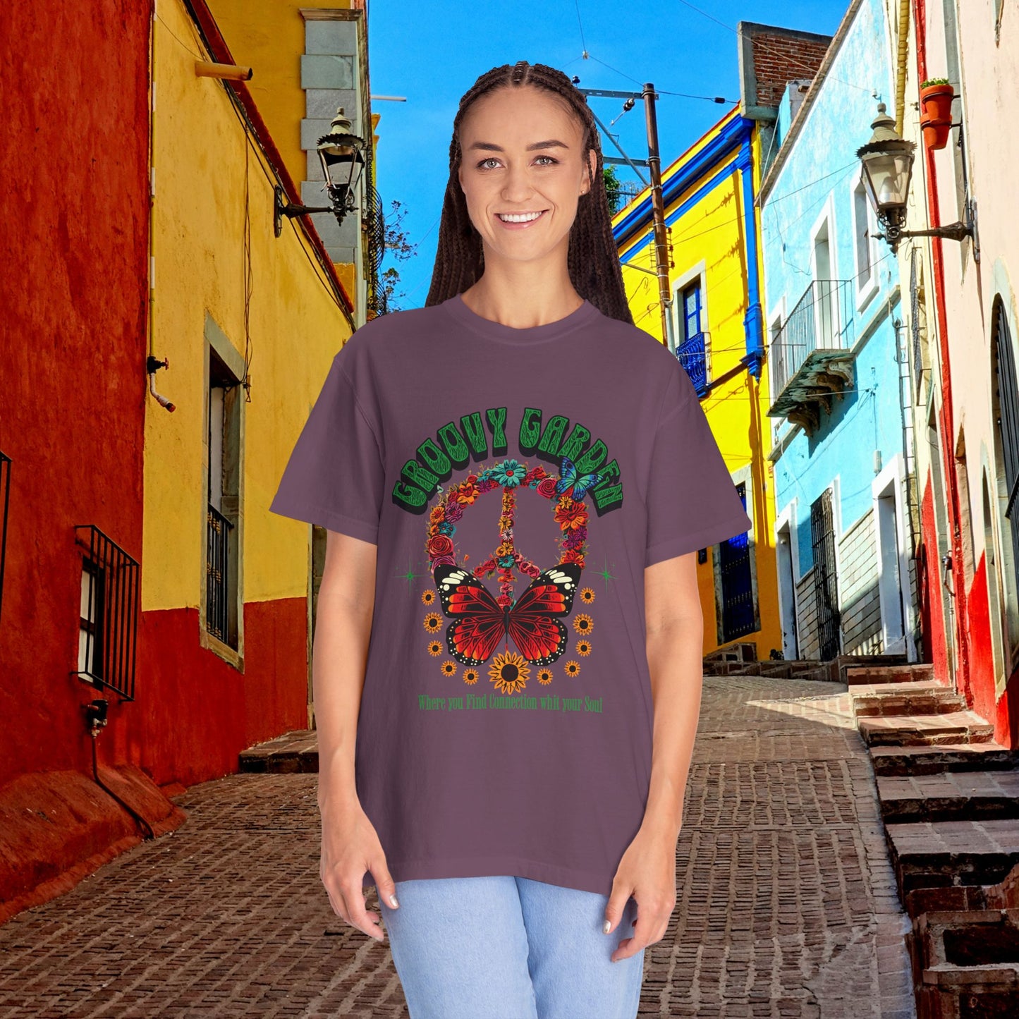Nature Lover  Groovy Garden T-shirt